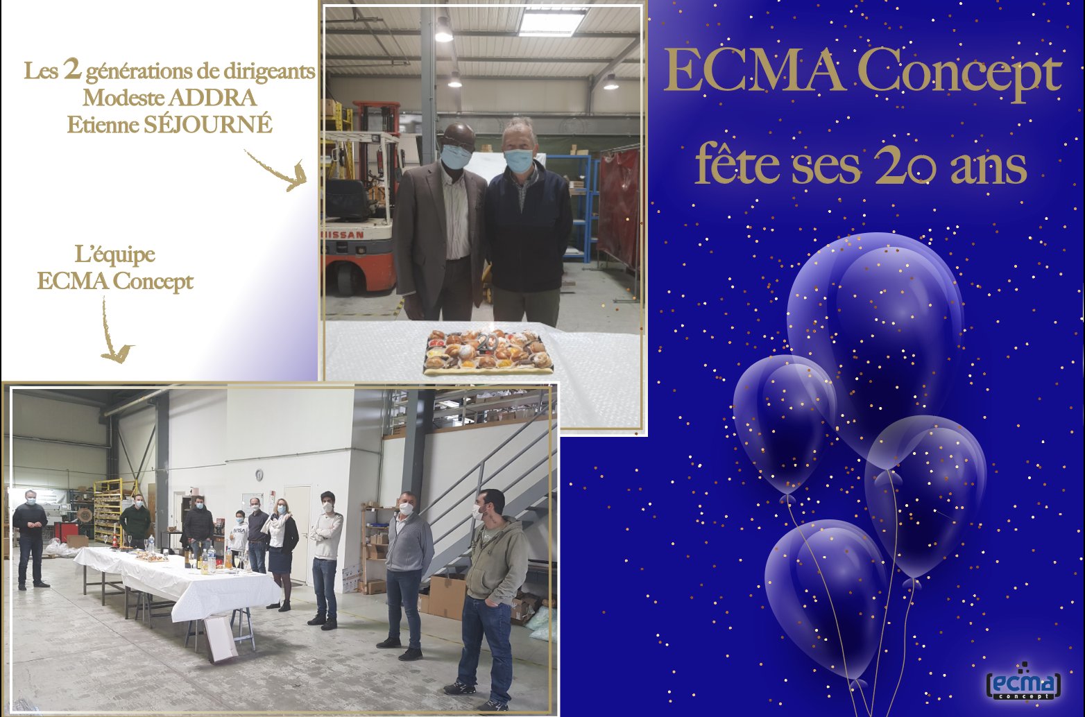 Lire la suite à propos de l’article ECMA Concept fête ses 20 ans !